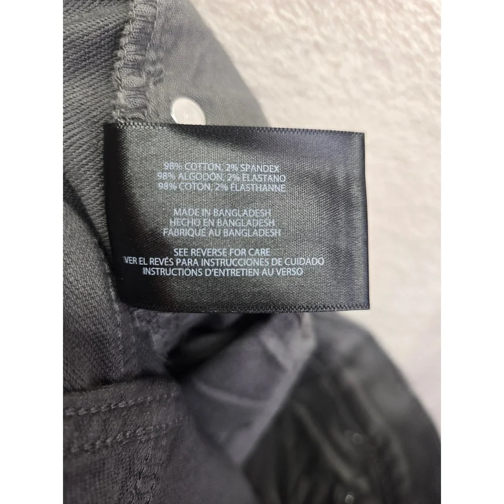 Banana Republic Mens Traveler Pants Dark Gray Slim Fit 5-Pocket Stretch 32x32